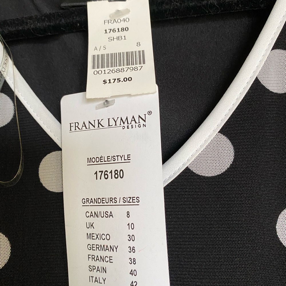 Frank Lyman Top New with Tags